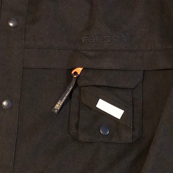 VINTAGE Fiction Design Clothing - FDCO Clothing Detachable Jacket - Picture 3 of 10